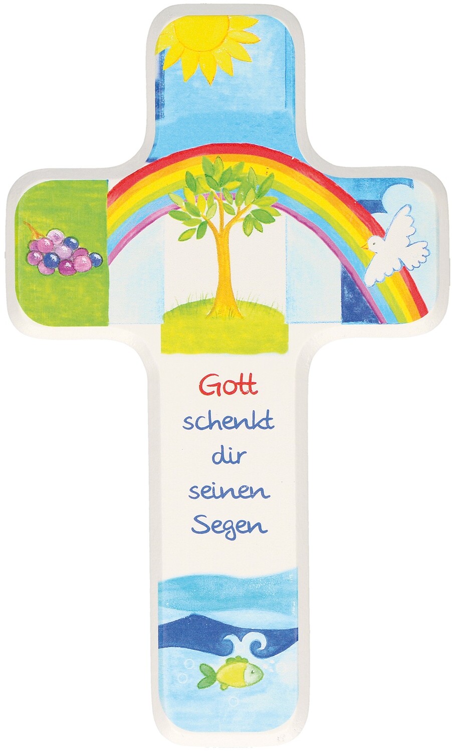 Cover: 4036526718170 | Kinderholzkreuz - Gott schenkt dir seinen Segen | farbig bedruckt