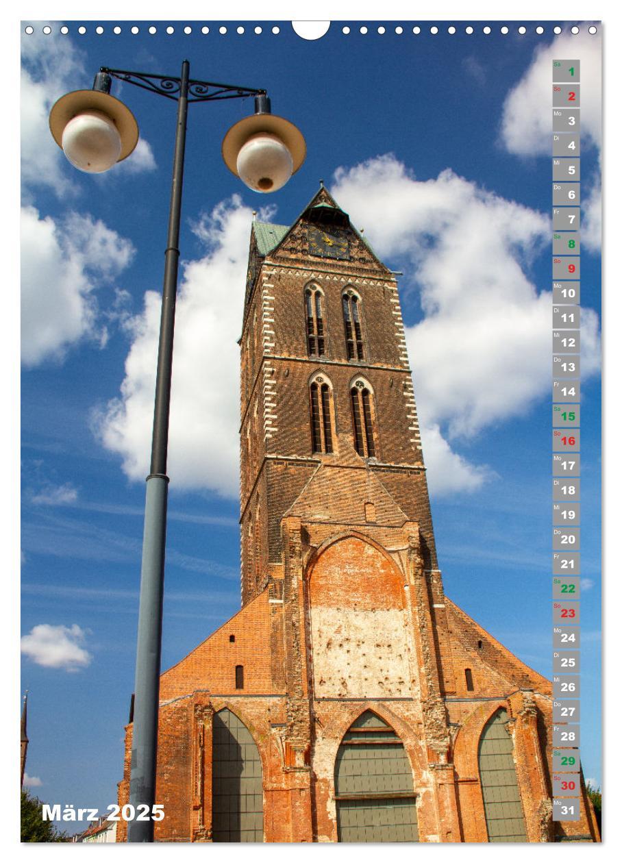 Bild: 9783457155967 | Wismar Stadtansichten (Wandkalender 2025 DIN A3 hoch), CALVENDO...