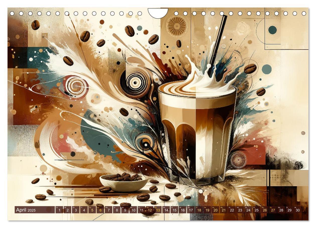 Bild: 9783383804274 | Kaffee &amp; Kunst: Ein Kalender für Genießer (Wandkalender 2025 DIN A4...