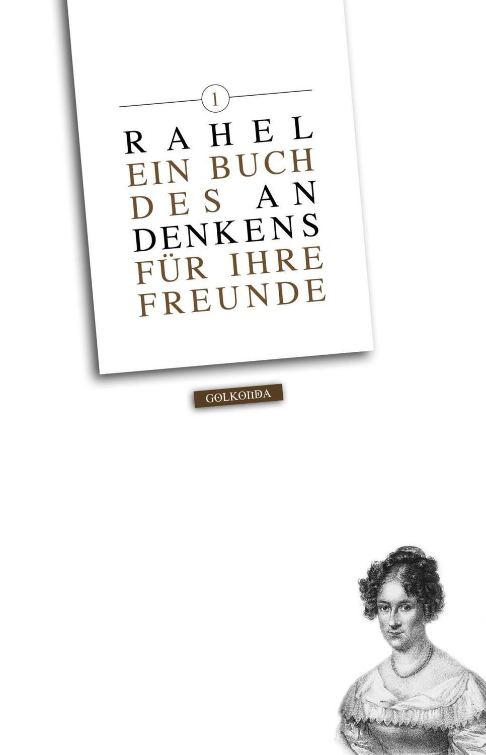 Cover: 9783944720067 | Rahel 1 | Ein Buch des Andenkens für ihre Freunde | Ense | Taschenbuch