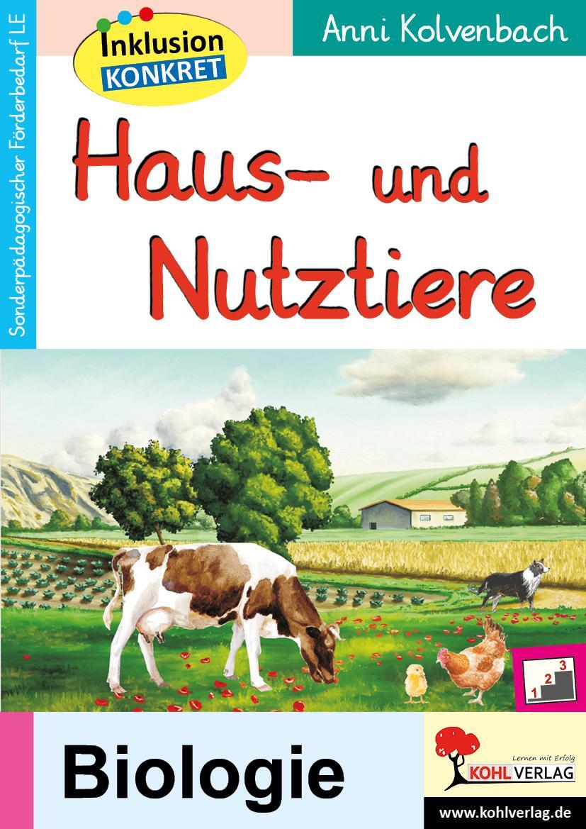 Cover: 9783966243025 | Haus- und Nutztiere | Ein Arbeitsheft aus der Reihe Inklusion konkret