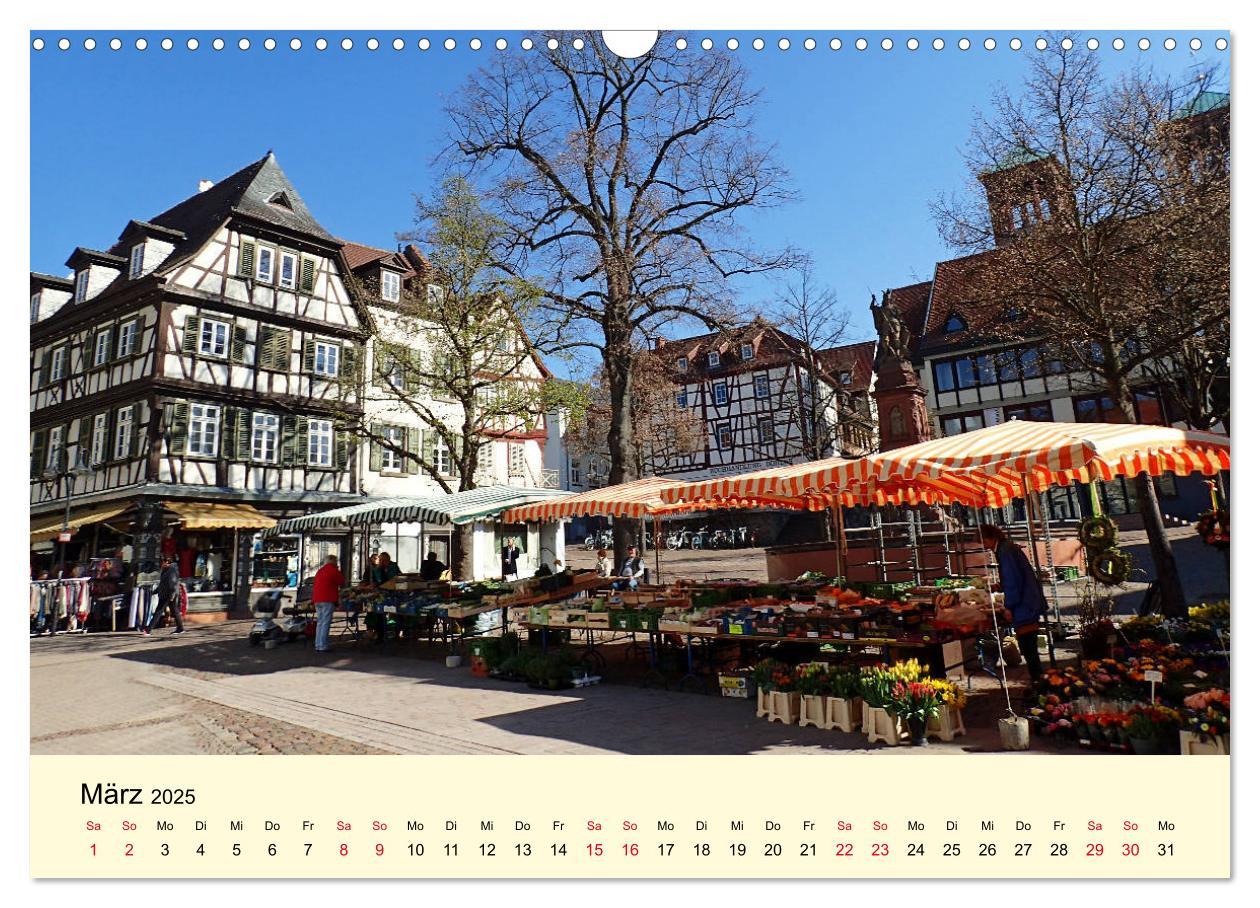 Bild: 9783435168804 | Willkommen in Bensheim an der Bergstraße (Wandkalender 2025 DIN A3...