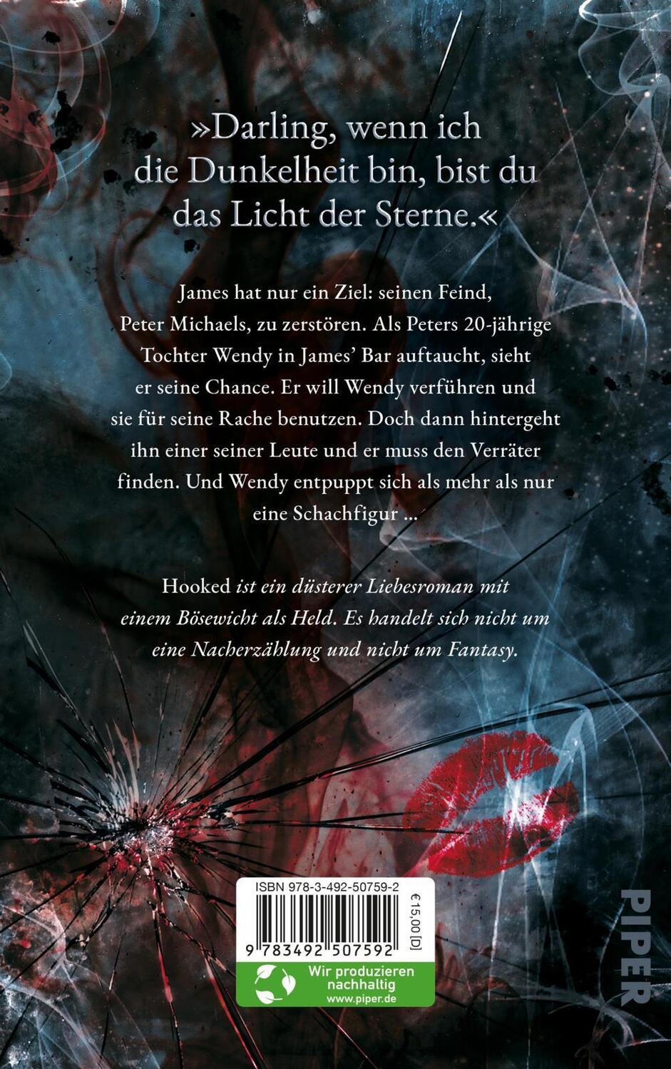 Rückseite: 9783492507592 | Hooked | Roman Die Dark-Romance Booktok-Sensation endlich auf Deutsch!