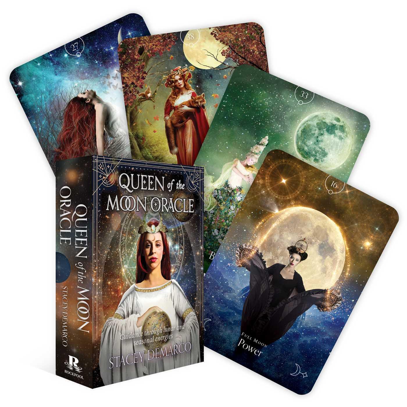 Cover: 9781925682588 | Queen of the Moon Oracle: Guidance Through Lunar and Seasonal Energies