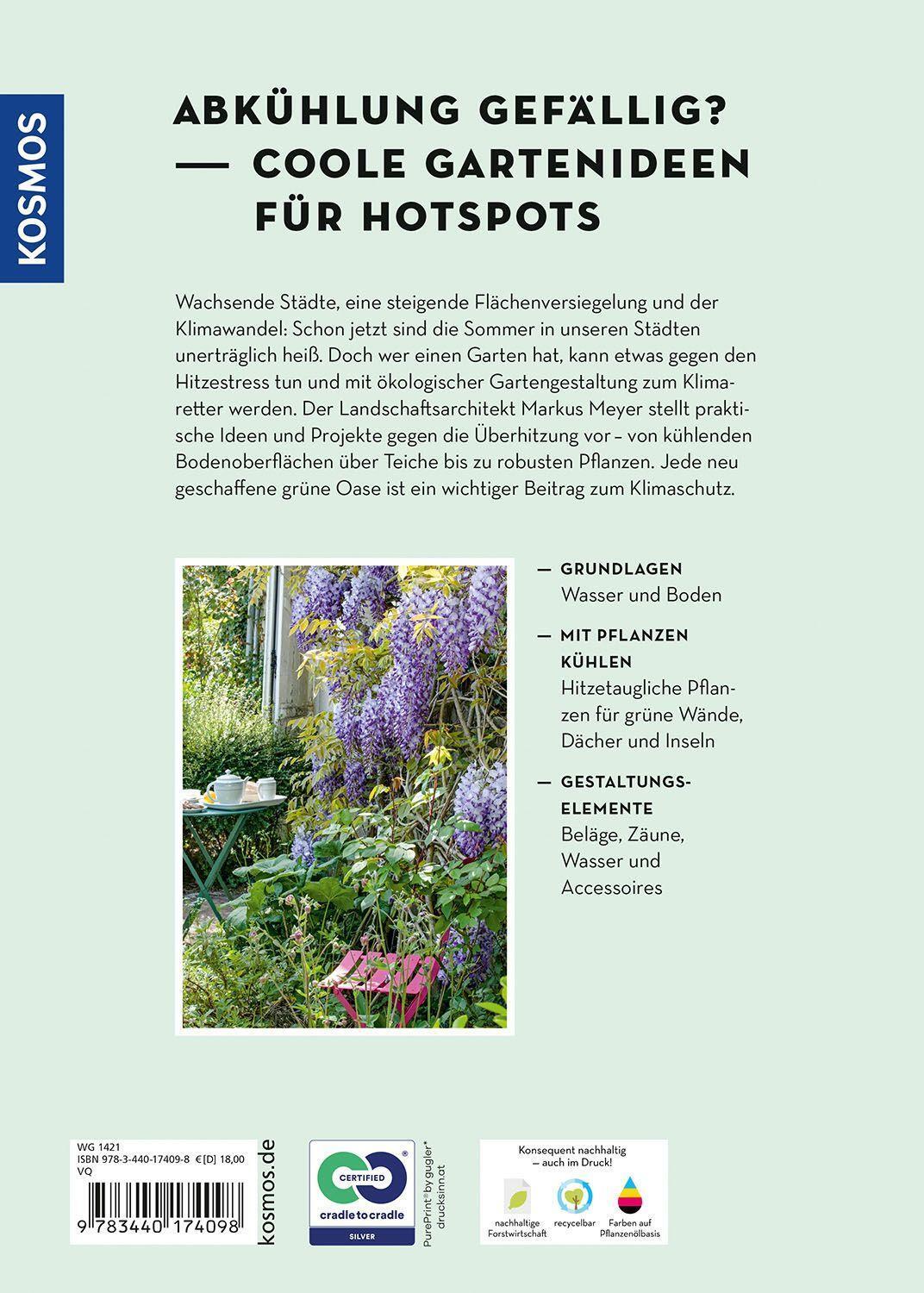 Bild: 9783440174098 | Oase - kühler Garten | Markus Meyer | Taschenbuch | Deutsch | 2022