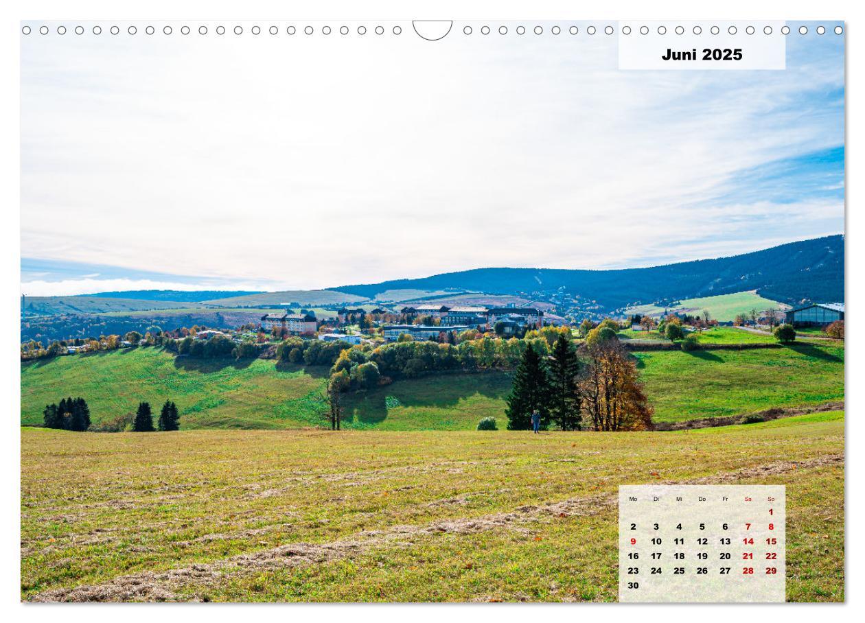 Bild: 9783435014255 | Oberwiesenthal und der Fichtelberg im Erzgebirge (Wandkalender 2025...