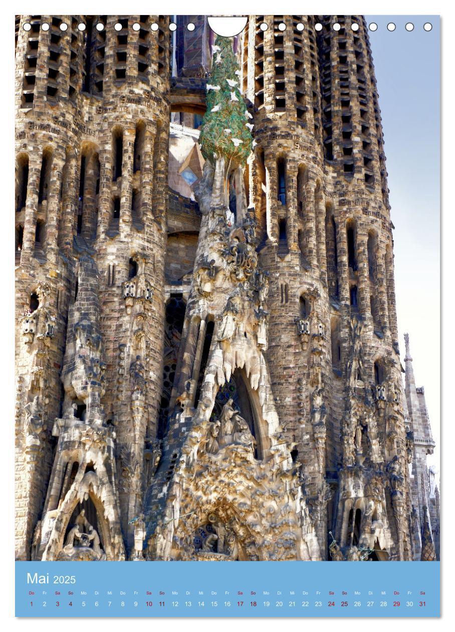 Bild: 9783435911240 | Sagrada Família - Gaudís unvollendetes Meisterwerk (Wandkalender...