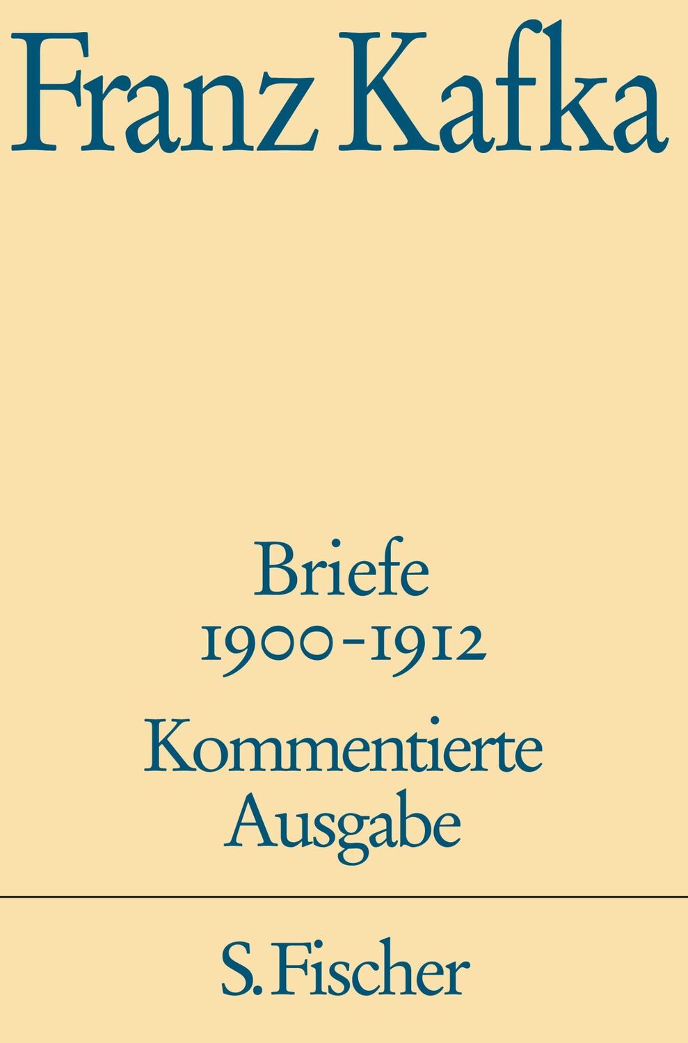 Cover: 9783100381590 | Briefe 1900-1912 | Band 1 | Franz Kafka | Buch | 688 S. | Deutsch