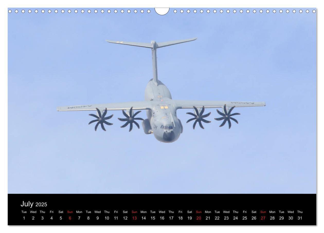 Bild: 9781325950225 | Airbus A400M Atlas (Wall Calendar 2025 DIN A3 landscape), CALVENDO...