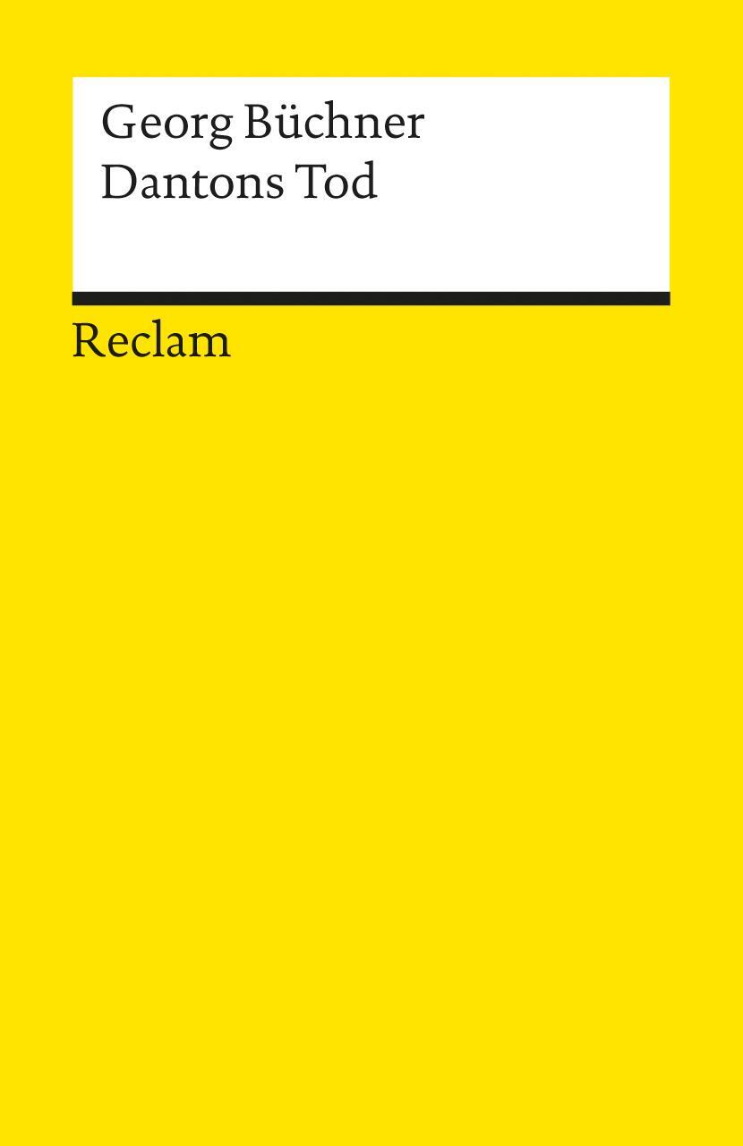 Cover: 9783150060605 | Dantons Tod | Georg Büchner | Taschenbuch | 87 S. | Deutsch | 2001