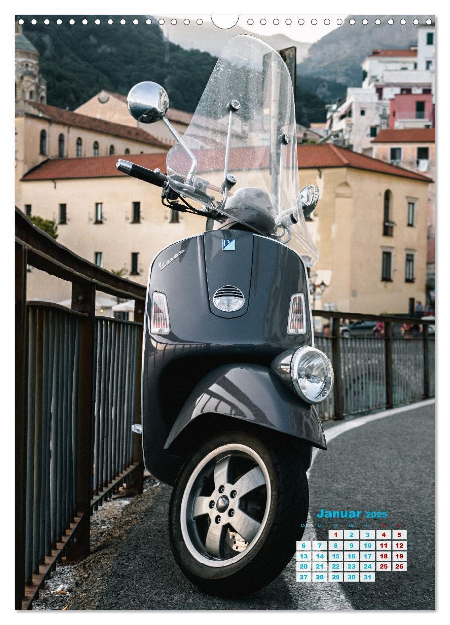 Bild: 9783435865109 | Die Liebe zur Vespa (Wandkalender 2025 DIN A3 hoch), CALVENDO...