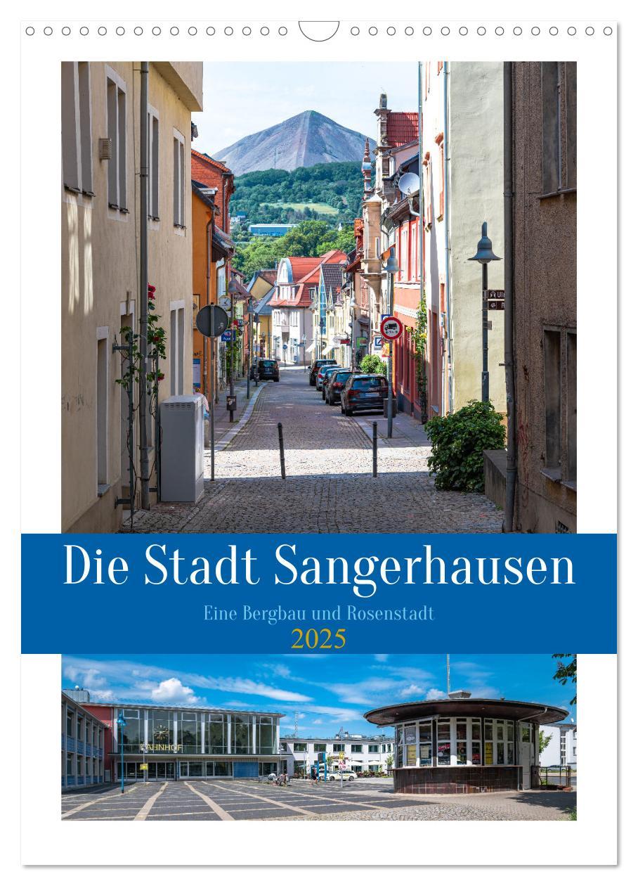 Cover: 9783435884261 | Die Stadt Sangerhausen (Wandkalender 2025 DIN A3 hoch), CALVENDO...