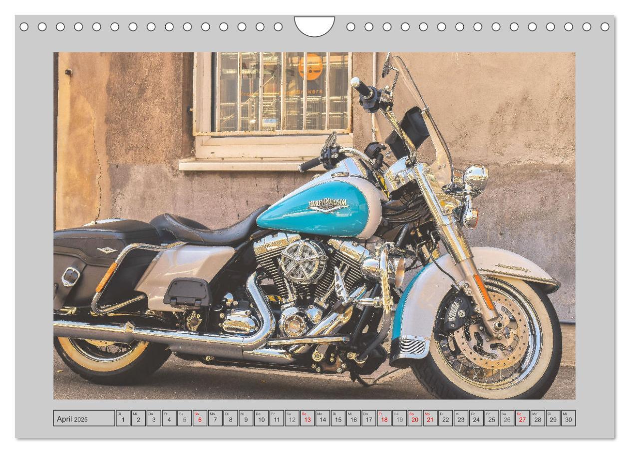 Bild: 9783383950155 | Vintage Bikes. Traumhafte Motorrad-Oldies (Wandkalender 2025 DIN A4...