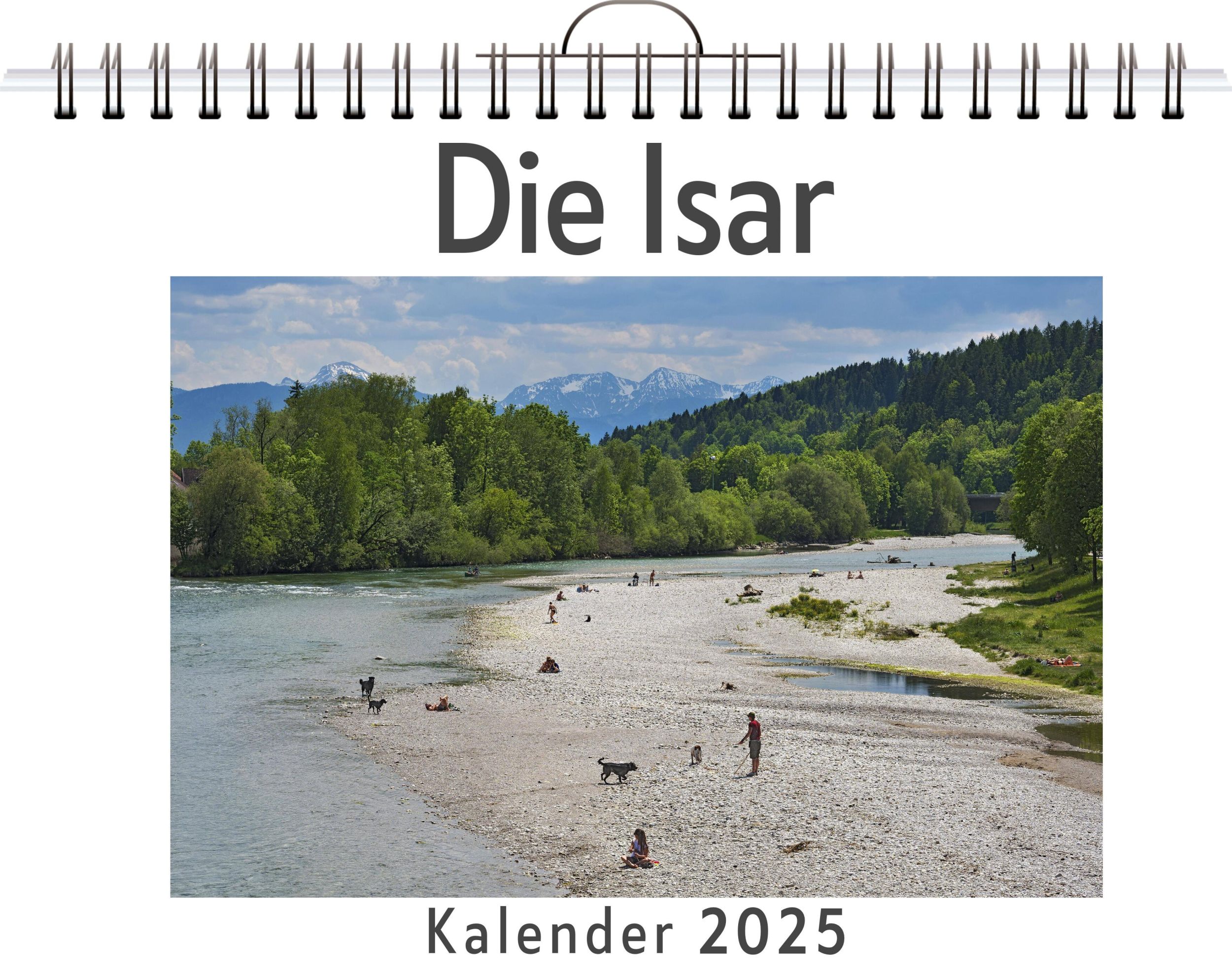 Cover: 9783759127242 | Die Isar | Marie Zimmermann | Kalender | Kalender | 14 S. | Deutsch