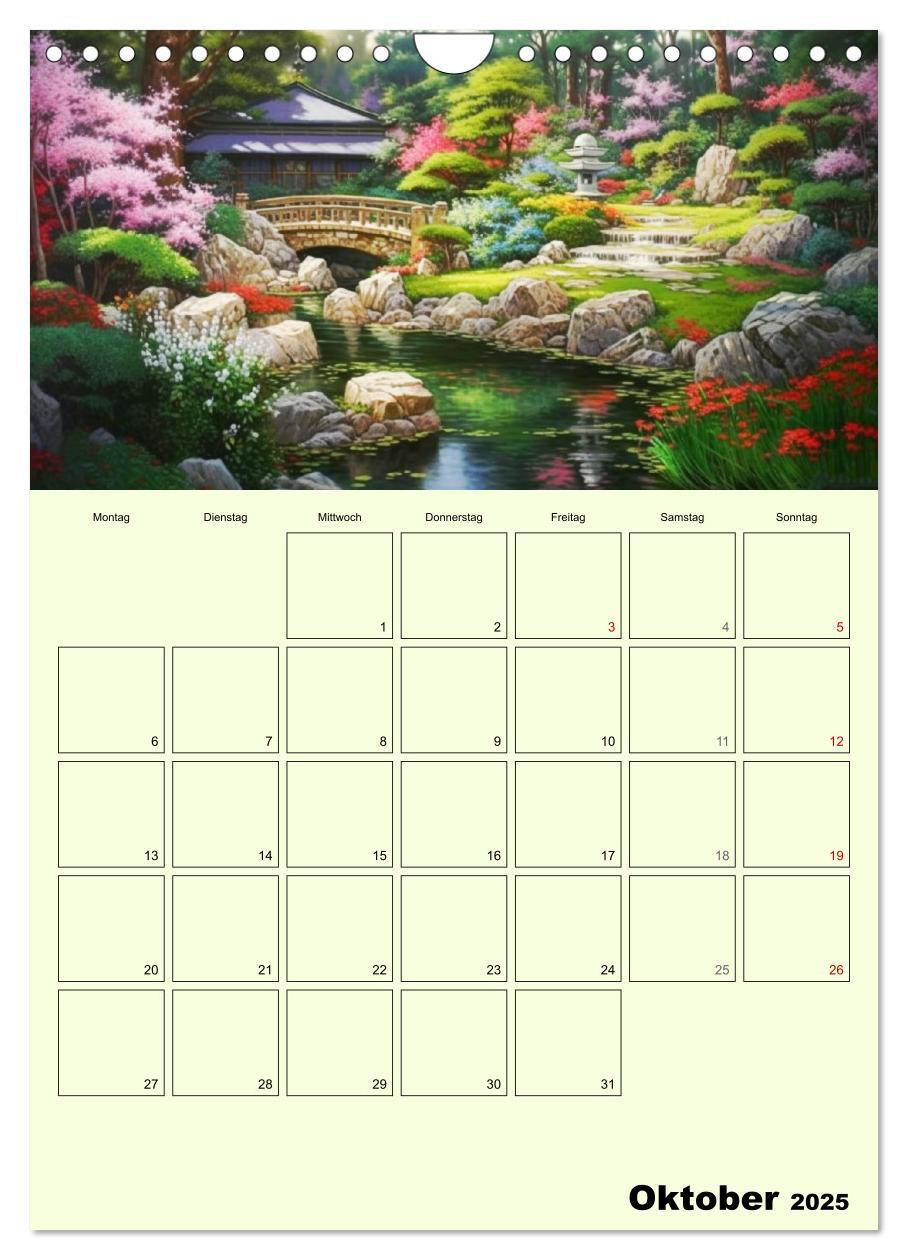 Bild: 9783435865826 | Im japanischen Garten. Zauberhafte Illustrationen (Wandkalender...