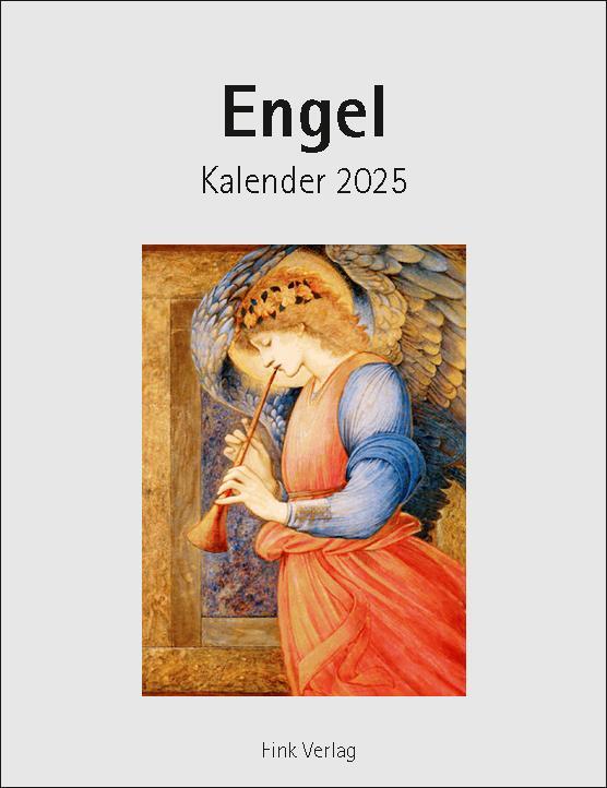 Cover: 9783771720384 | Engel 2025 | Kunst-Einsteckkalender | Burne-Jones | Kalender | 12 S.