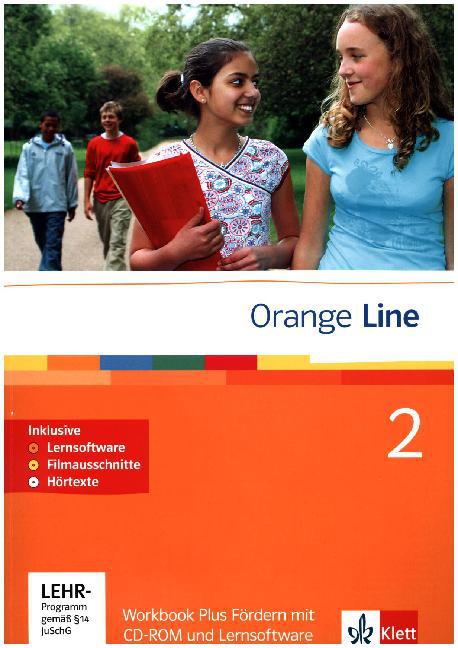 Cover: 9783125476264 | Orange Line 2, m. 1 CD-ROM | Arbeitsheft Klasse 6 | Taschenbuch | 2008