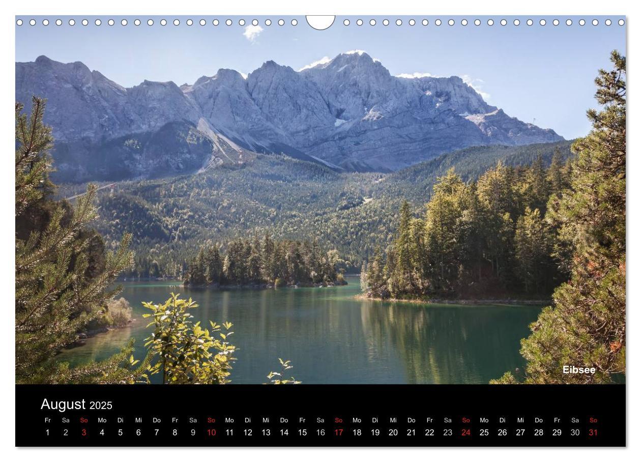 Bild: 9783435719662 | Oberbayerische Seen (Wandkalender 2025 DIN A3 quer), CALVENDO...