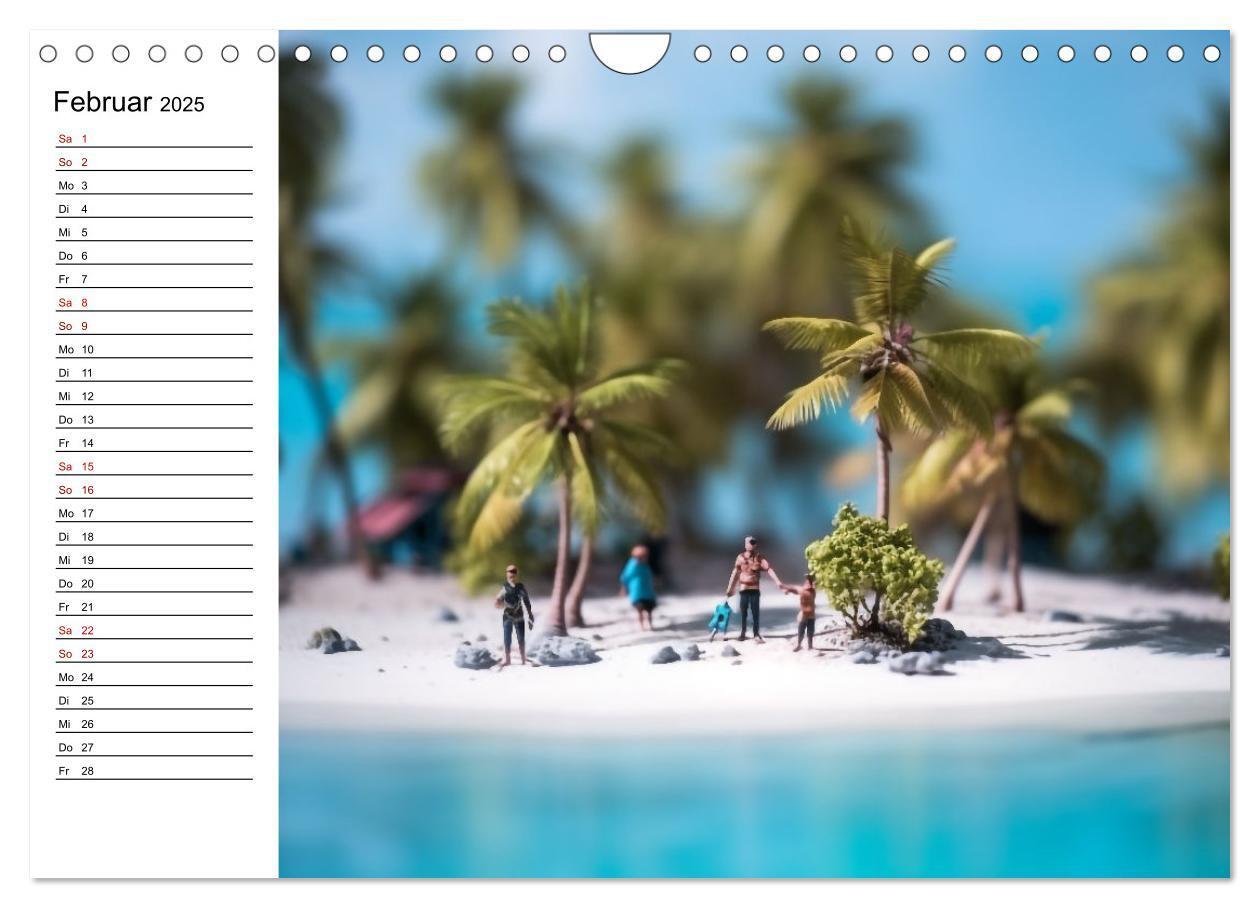 Bild: 9783383866463 | Miniatur Weltreise (Wandkalender 2025 DIN A4 quer), CALVENDO...