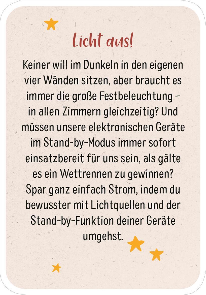 Bild: 9783845852836 | Weniger Konsum, mehr Leben! | 50 Ideenkärtchen | Alexandra Löhr | Buch