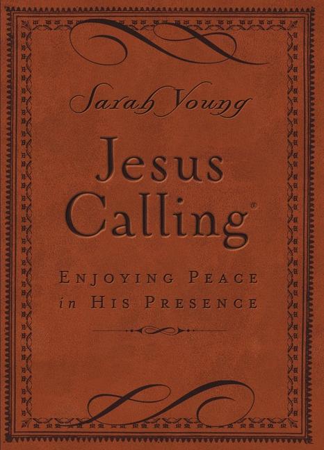 Cover: 9780718042820 | Jesus Calling, Small Brown Leathersoft, with Scripture References