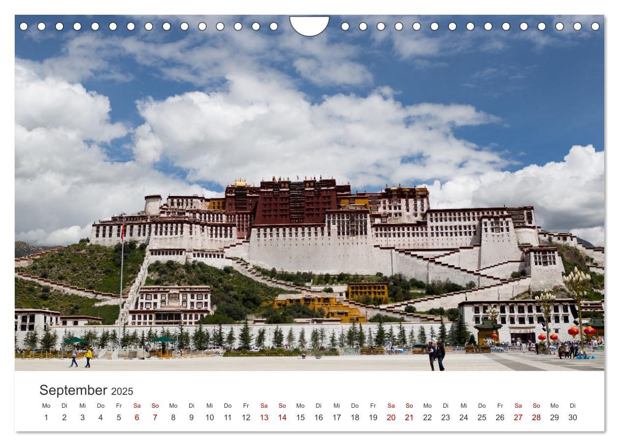 Bild: 9783435006540 | Tibet - Am Fuße des Mount Everest. (Wandkalender 2025 DIN A4 quer),...