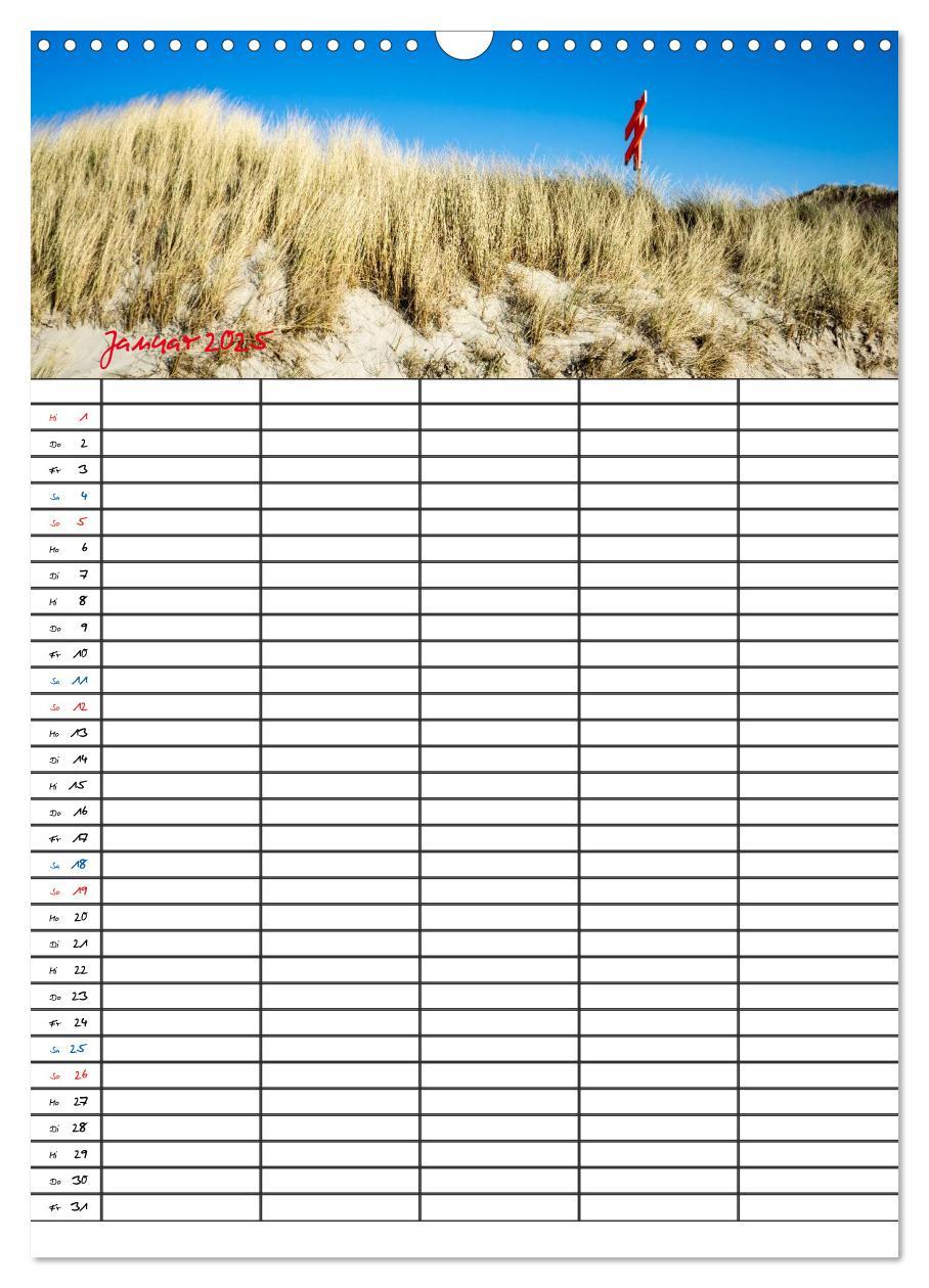 Bild: 9783457021477 | JUIST - DIE NORDSEEINSEL (Wandkalender 2025 DIN A3 hoch), CALVENDO...