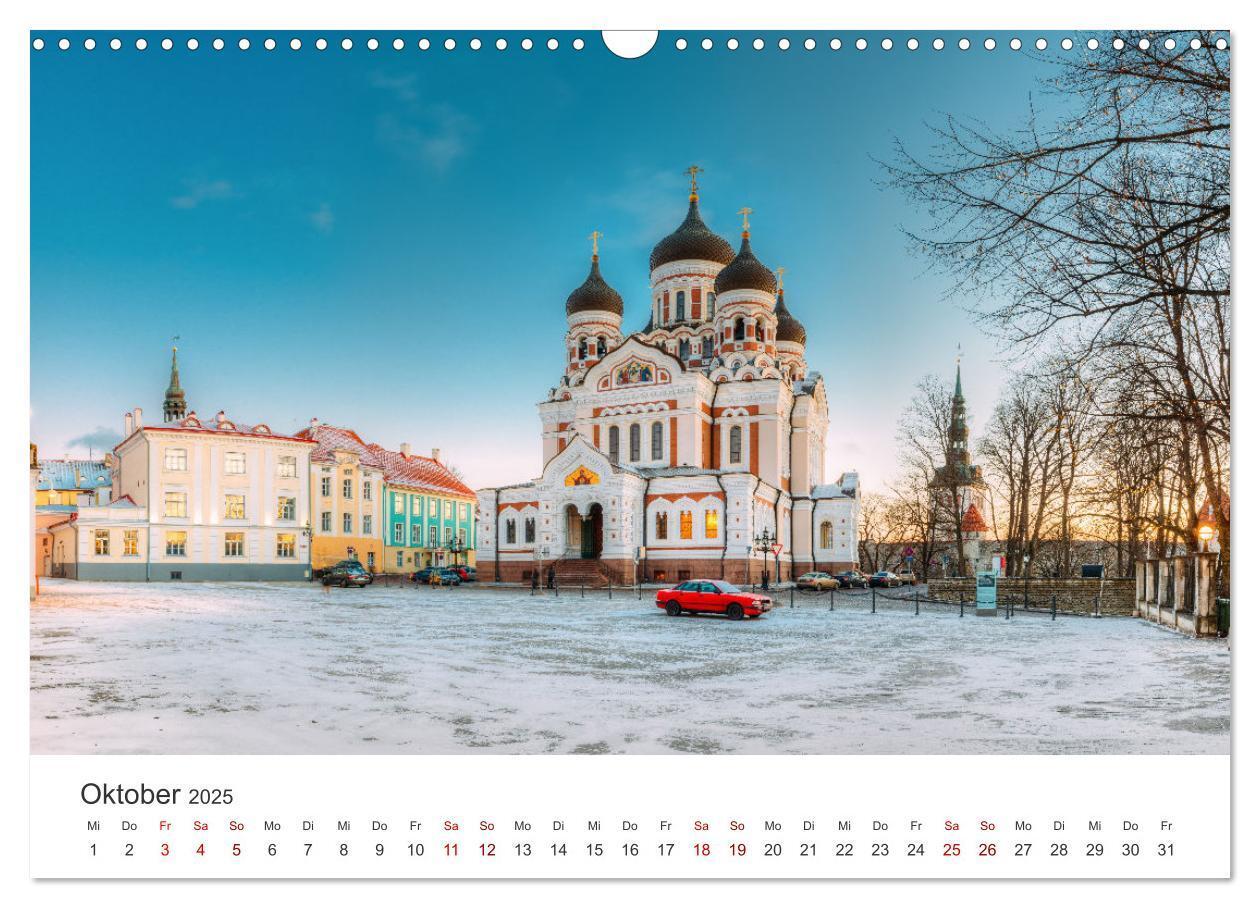 Bild: 9783383986451 | Tallinn - Eine Reise in die Hauptstadt Estlands. (Wandkalender 2025...