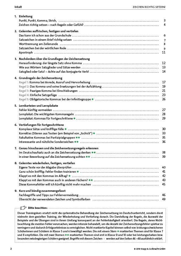 Bild: 9783946482444 | Richtige Zeichensetzung in 5 bis 10 - Schülerarbeitsheft | Gora | Buch