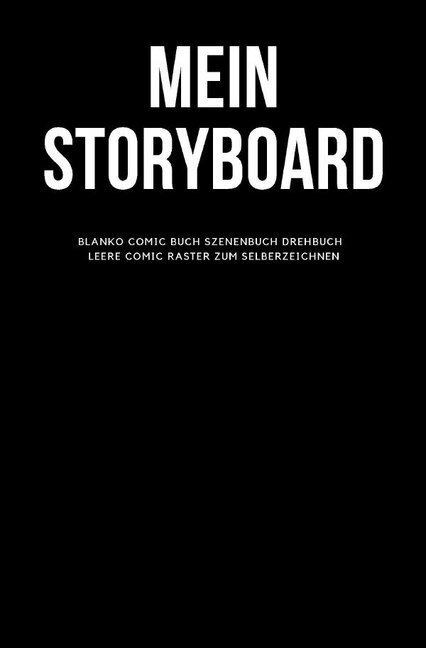 Cover: 9783750267169 | Mein Storyboard Blanko Comic Buch Szenenbuch Drehbuch Leere Comic...