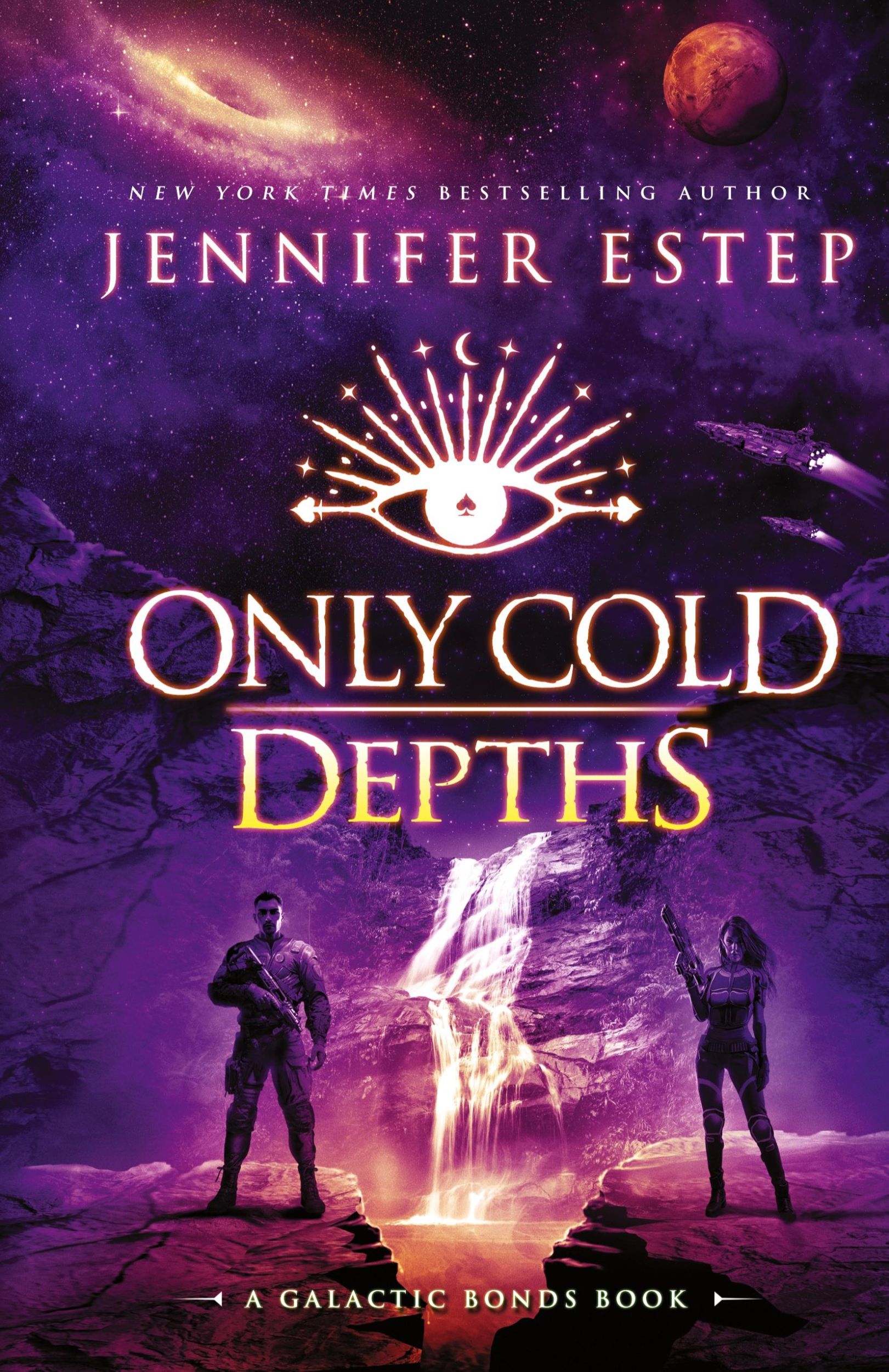 Cover: 9781950076468 | Only Cold Depths | A Galactic Bonds book | Jennifer Estep | Buch