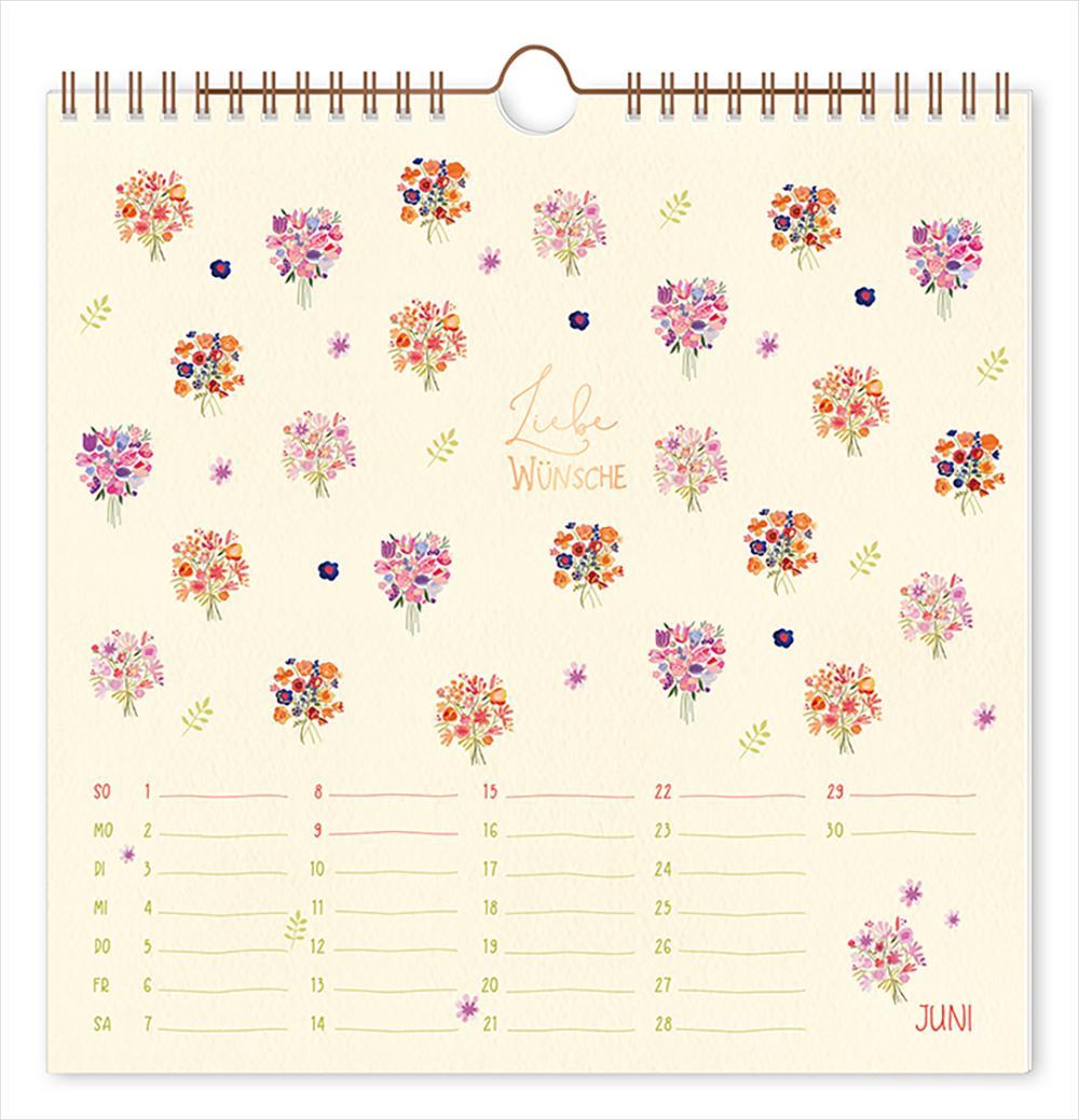 Bild: 9783986361259 | Wandkalender quadratisch 2025 Lieblingstage | Wandkalender | Original