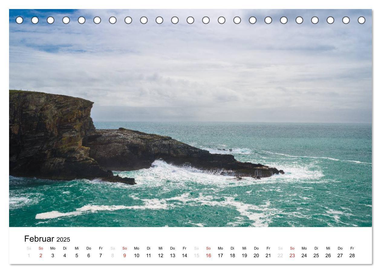 Bild: 9783435825189 | Irland. Wild Atlantic Views. (Tischkalender 2025 DIN A5 quer),...