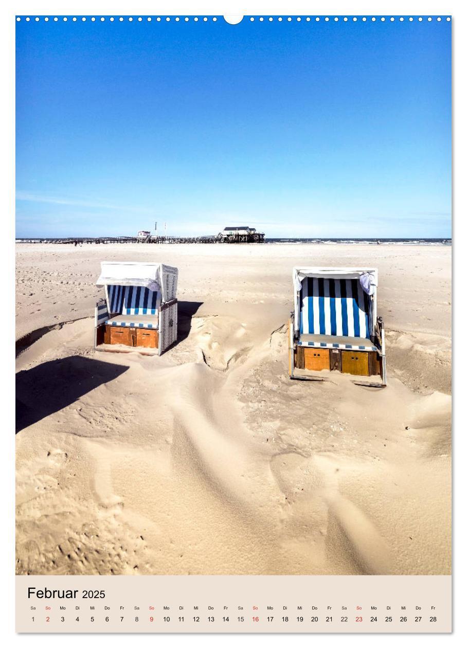 Bild: 9783435963843 | NORDSEEFLAIR - St. Peter Ording und Westerhever (Wandkalender 2025...