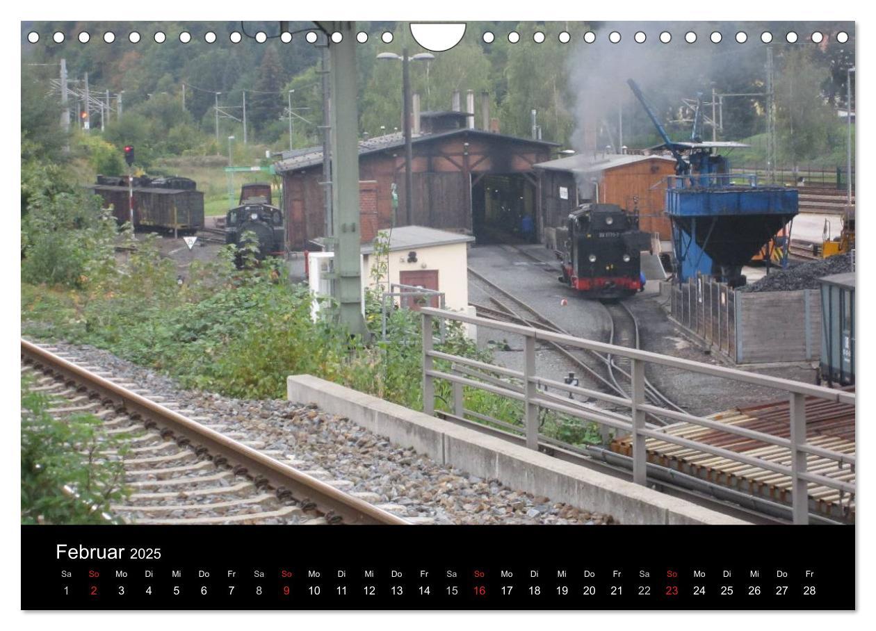 Bild: 9783435566020 | Sächsische Dampfeisenbahnen 2025 (Wandkalender 2025 DIN A4 quer),...