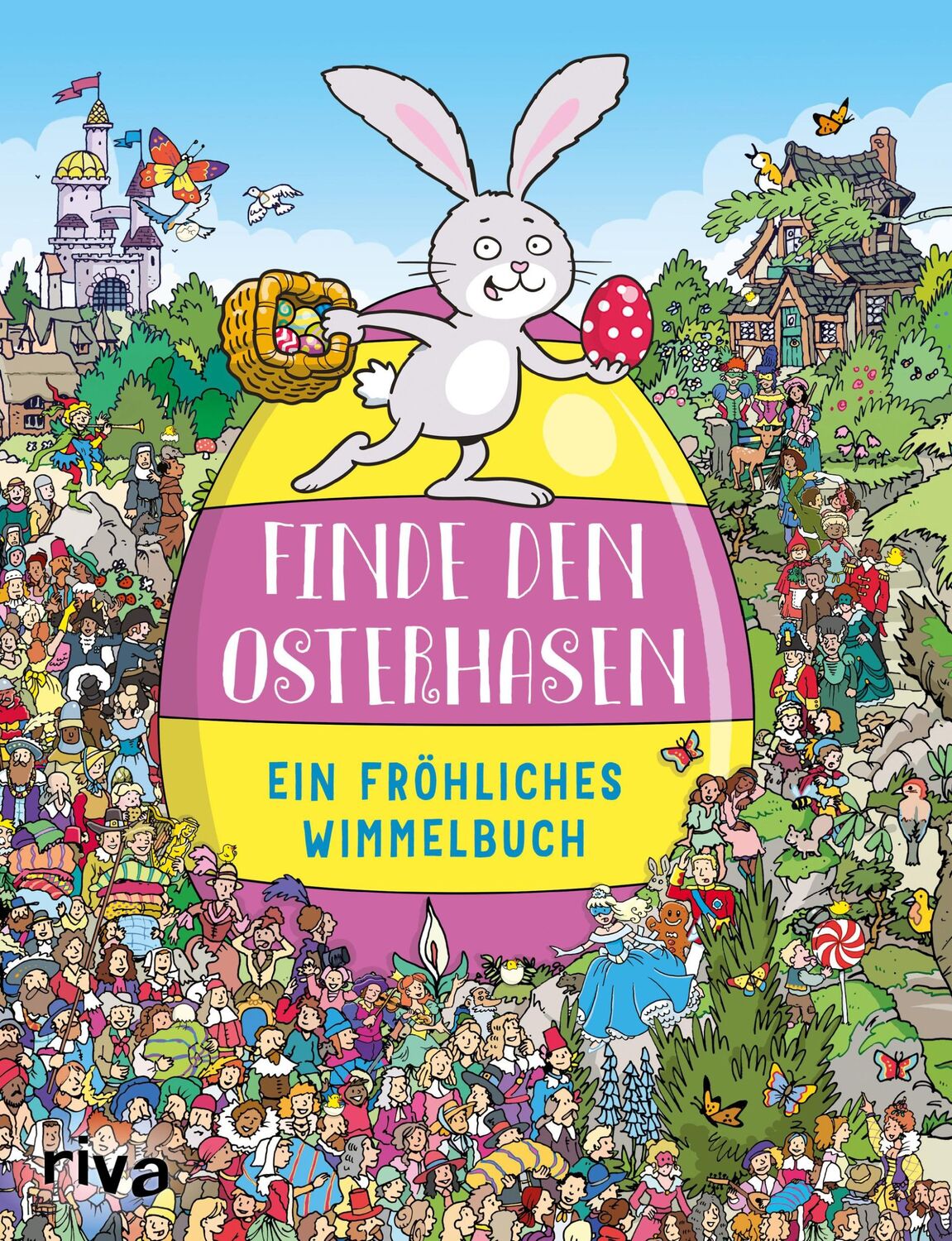 Cover: 9783742312006 | Finde den Osterhasen | Ein fröhliches Wimmelbuch | Chuck Whelon | Buch