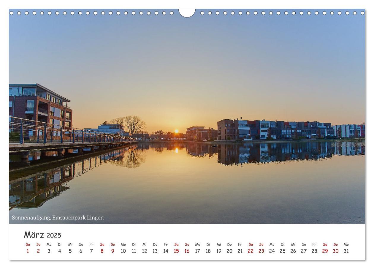 Bild: 9783457228180 | Emsland Impressionen (Wandkalender 2025 DIN A3 quer), CALVENDO...