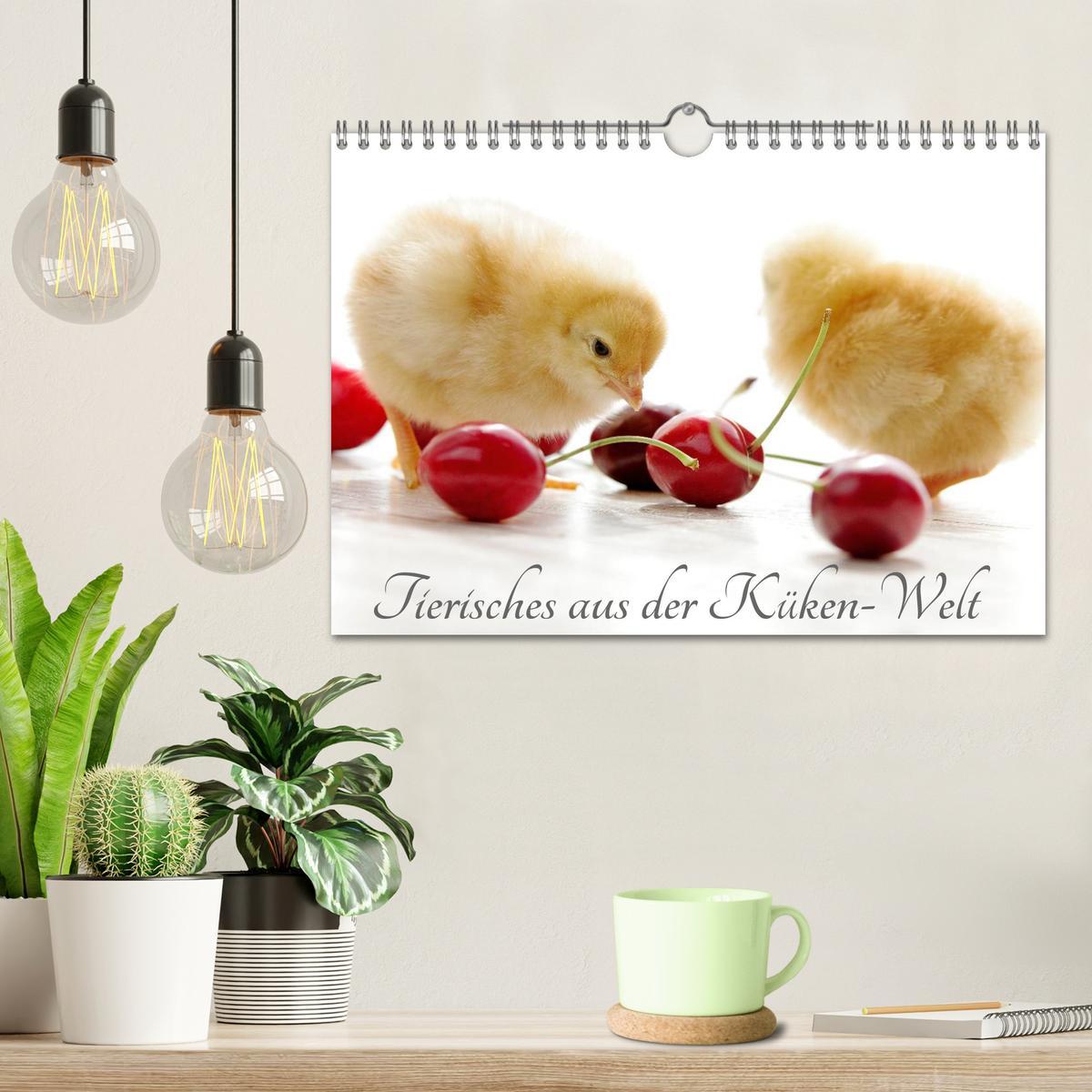 Bild: 9783435587865 | Tierisches aus der Küken-Welt (Wandkalender 2025 DIN A4 quer),...