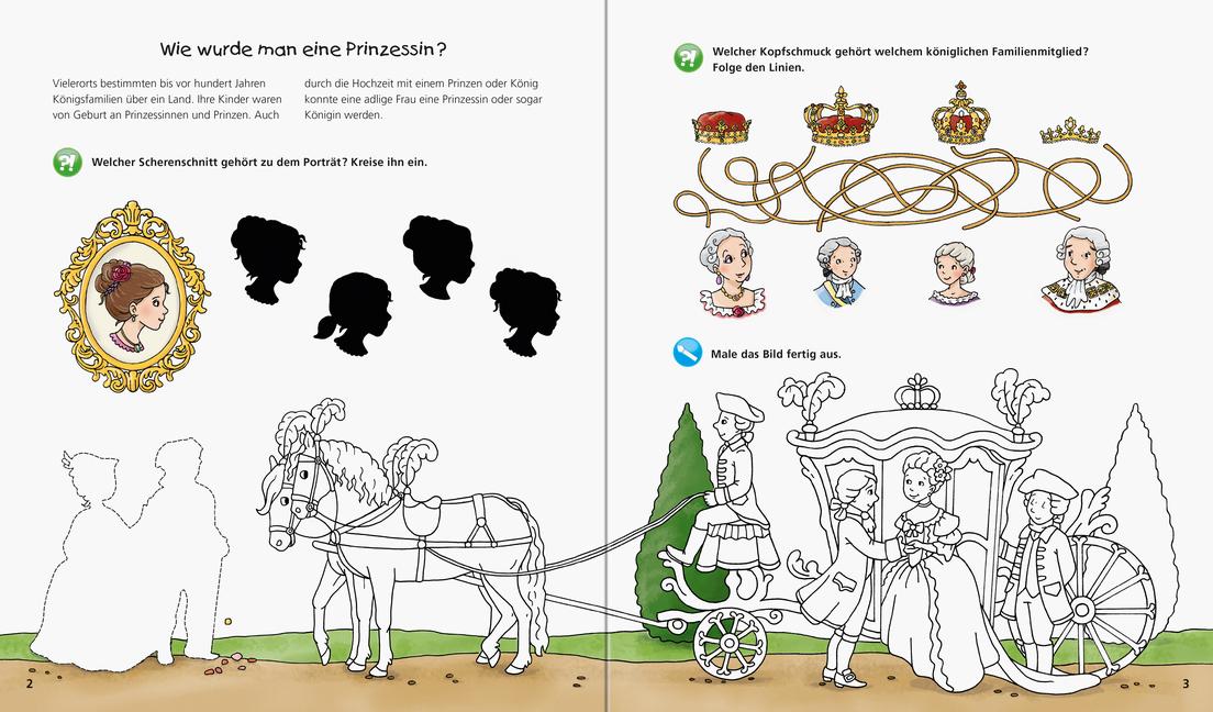 Bild: 9783473326686 | Wieso? Weshalb? Warum? aktiv-Heft: Prinzessinnen | Dominique Conte