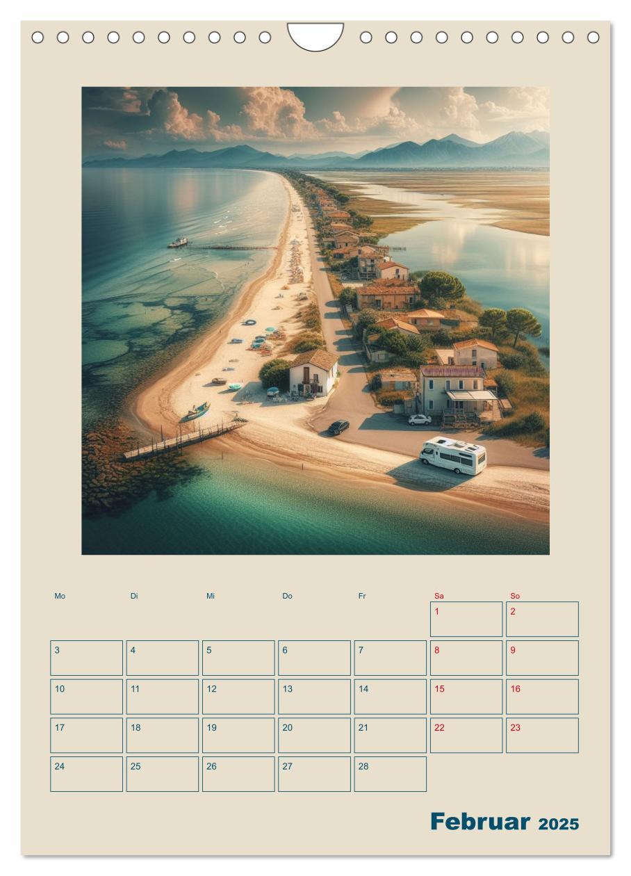 Bild: 9783383784866 | Traumreisen im Wohnmobil (Wandkalender 2025 DIN A4 hoch), CALVENDO...