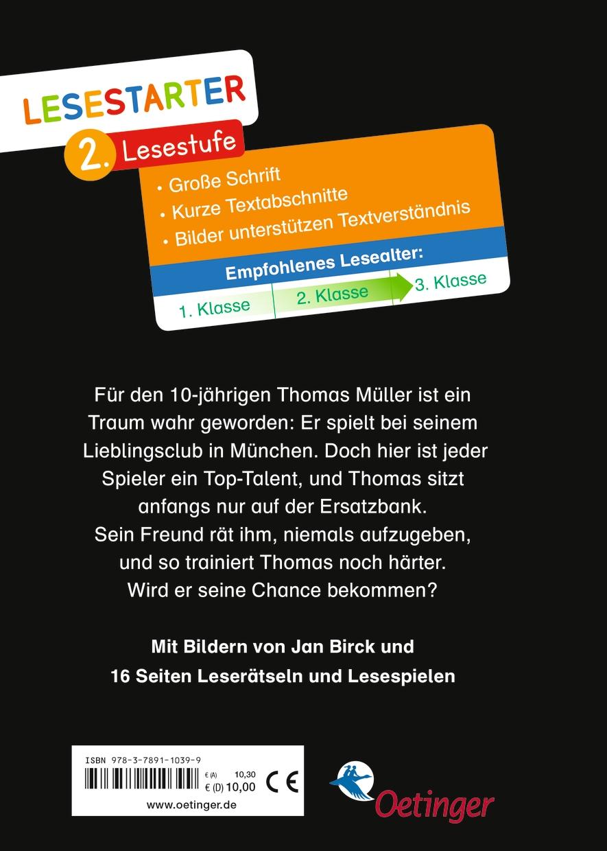 Rückseite: 9783789110399 | Mein Weg in die Startelf | Thomas Müller (u. a.) | Buch | 64 S. | 2019