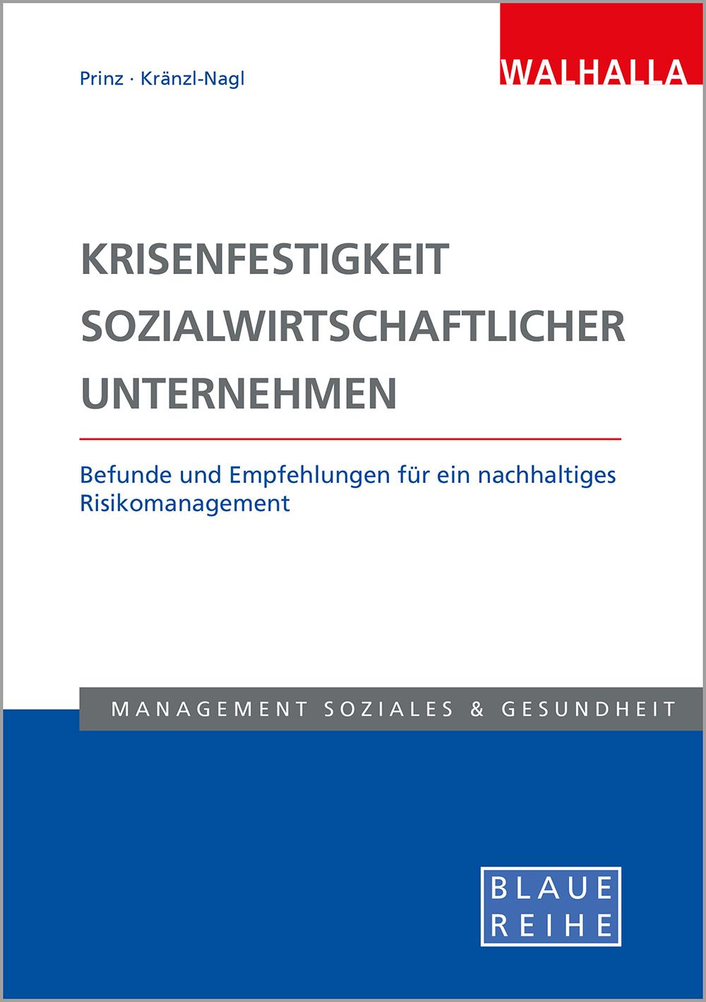 Cover: 9783802954993 | Krisenfestigkeit sozialwirtschaftlicher Unternehmen | Prinz (u. a.)