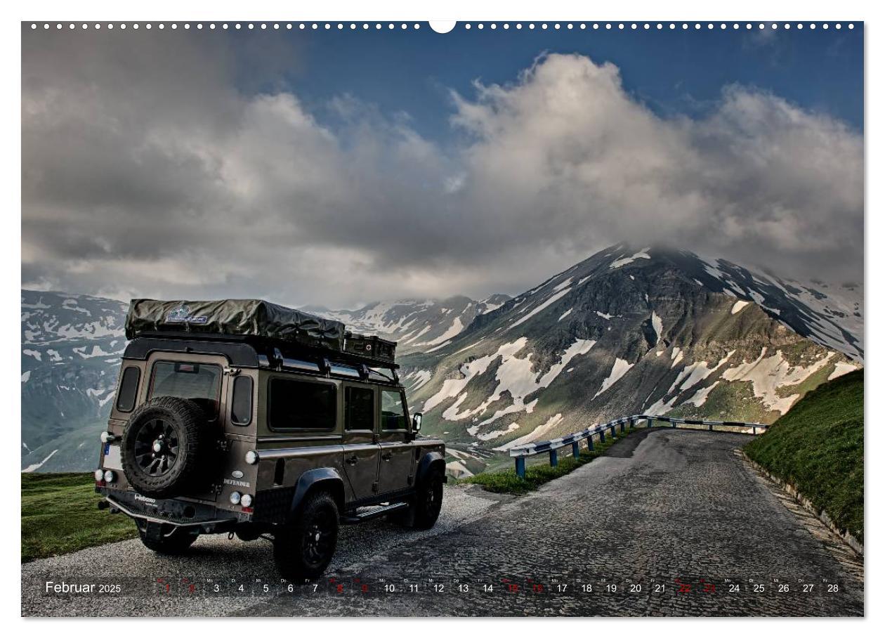 Bild: 9783435396443 | Mit dem 4x4 durch Europa (hochwertiger Premium Wandkalender 2025...