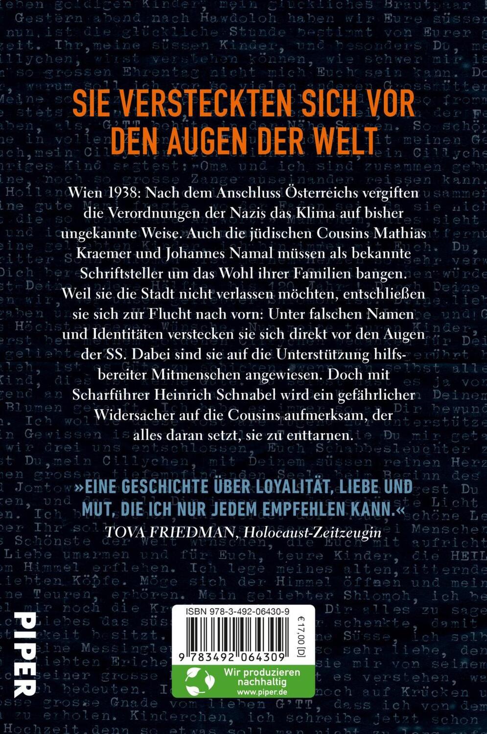 Rückseite: 9783492064309 | The Vienna Writers - Sie schrieben um ihr Leben | J. C. Maetis | Buch