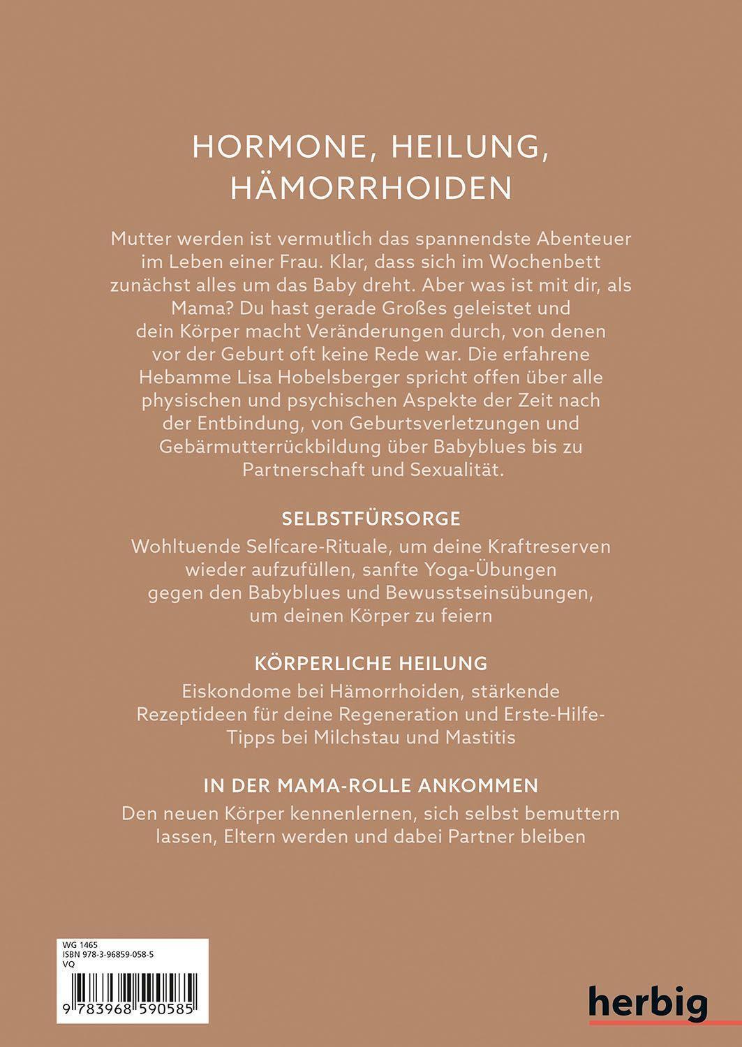 Bild: 9783968590585 | Hallo Wochenbett | Lisa Hobelsberger | Taschenbuch | 192 S. | Deutsch