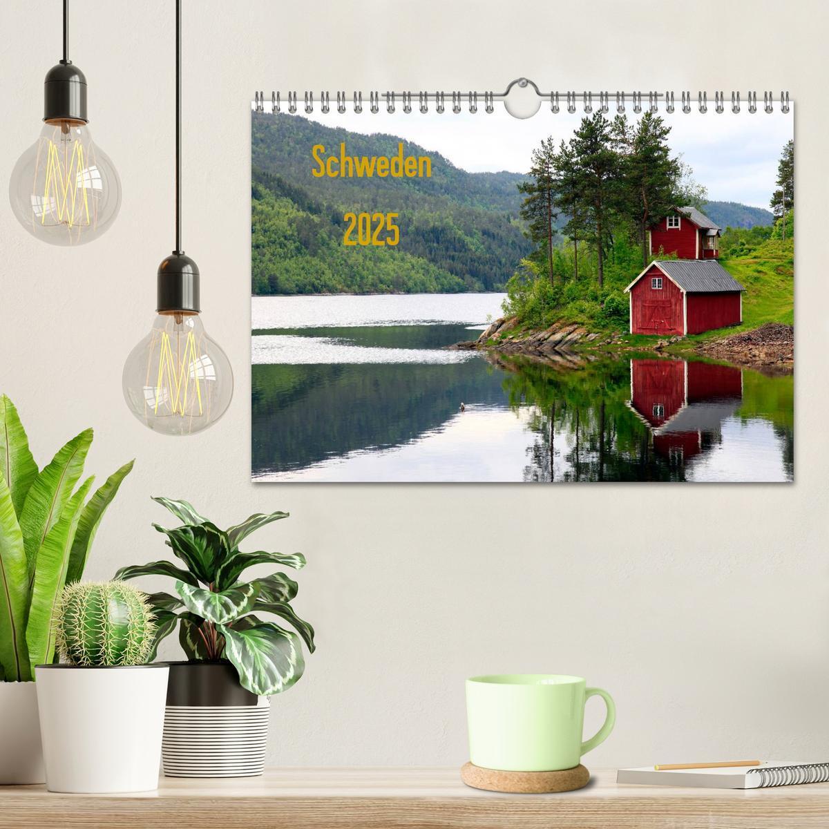 Bild: 9783435812707 | Schweden 2025 (Wandkalender 2025 DIN A4 quer), CALVENDO Monatskalender