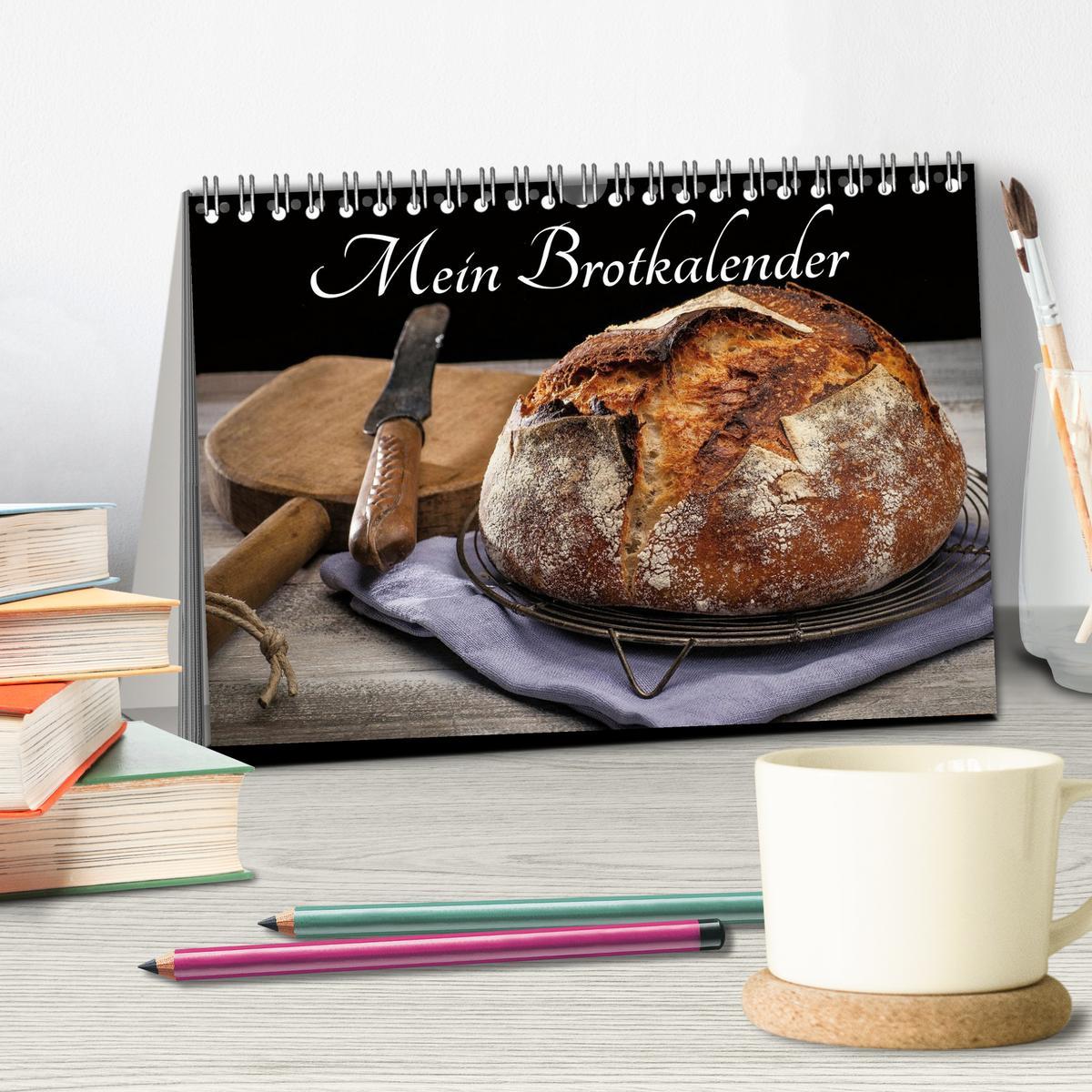 Bild: 9783383989490 | Mein Brotkalender (Tischkalender 2025 DIN A5 quer), CALVENDO...