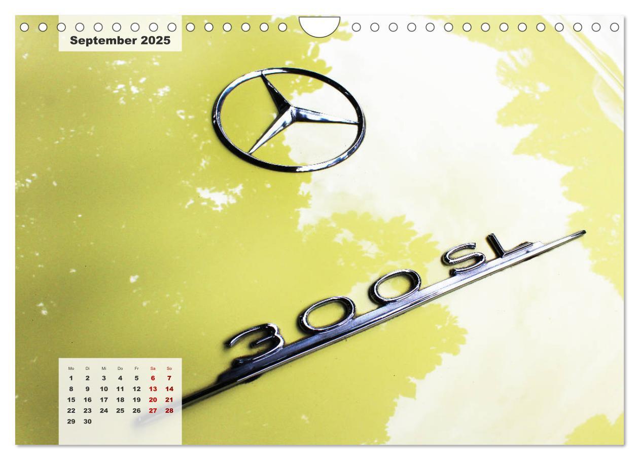 Bild: 9783435337330 | Mercedes Edel &amp; Fein (Wandkalender 2025 DIN A4 quer), CALVENDO...