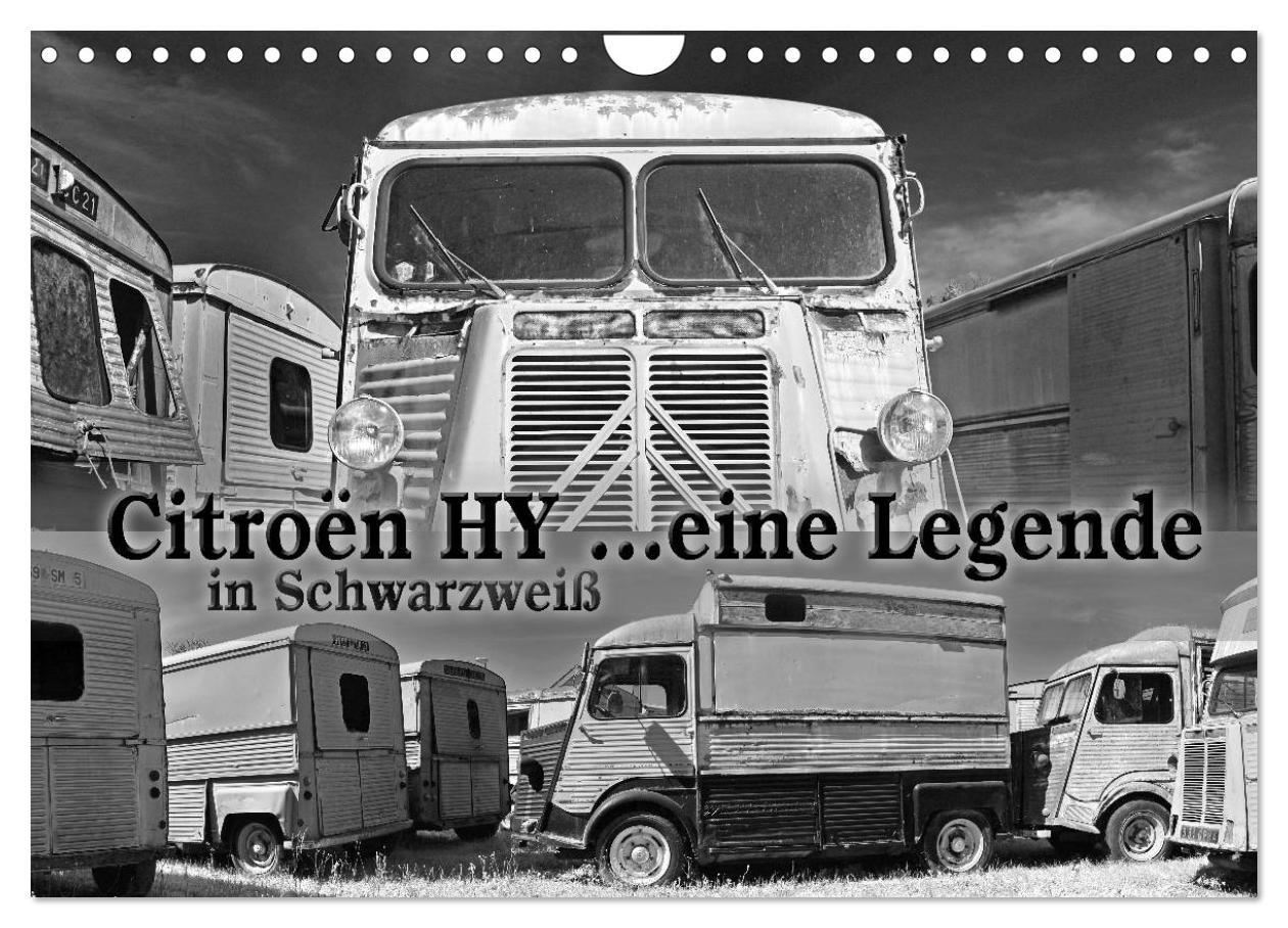 Cover: 9783435217113 | Citroën HY eine Legende in Schwarzweiß (Wandkalender 2025 DIN A4...