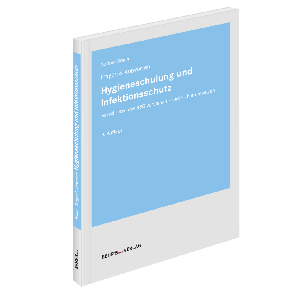 Cover: 9783954687022 | Hygieneschulung und Infektionsschutz | Fragen & Anworten | Braun